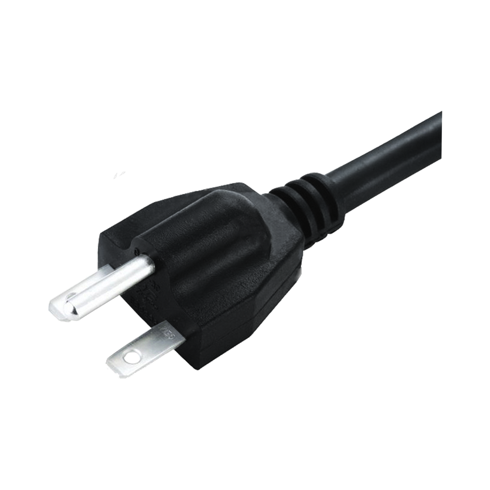 FT-3C US standard three-core flat plug UL certified power cord details