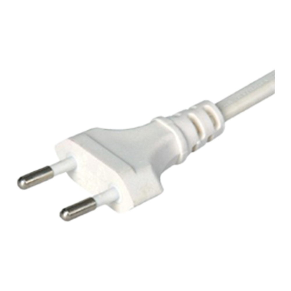 JF2-10 Swiss two-core flat plug Swiss certified power cord