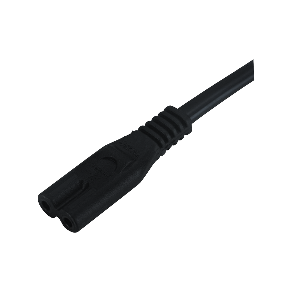 ST2 US standard two-core splay-tail C7 connector UL certified power cord