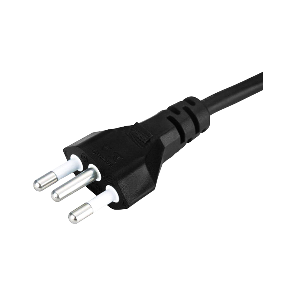 JFB-3B Brazil three-core flat plug 4.8 pin UC certified power cord details