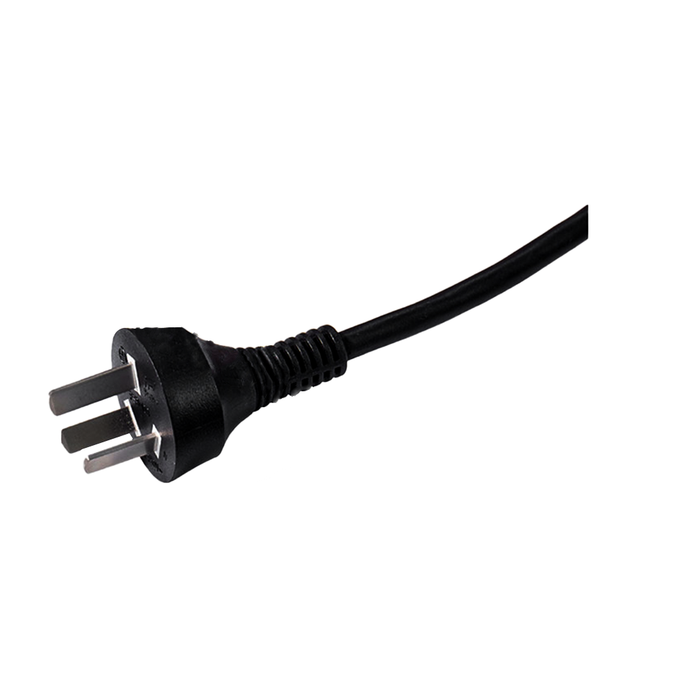 PSB-10B China three-core single-phase two-pole grounded non-removable in-line CCC certified power cord