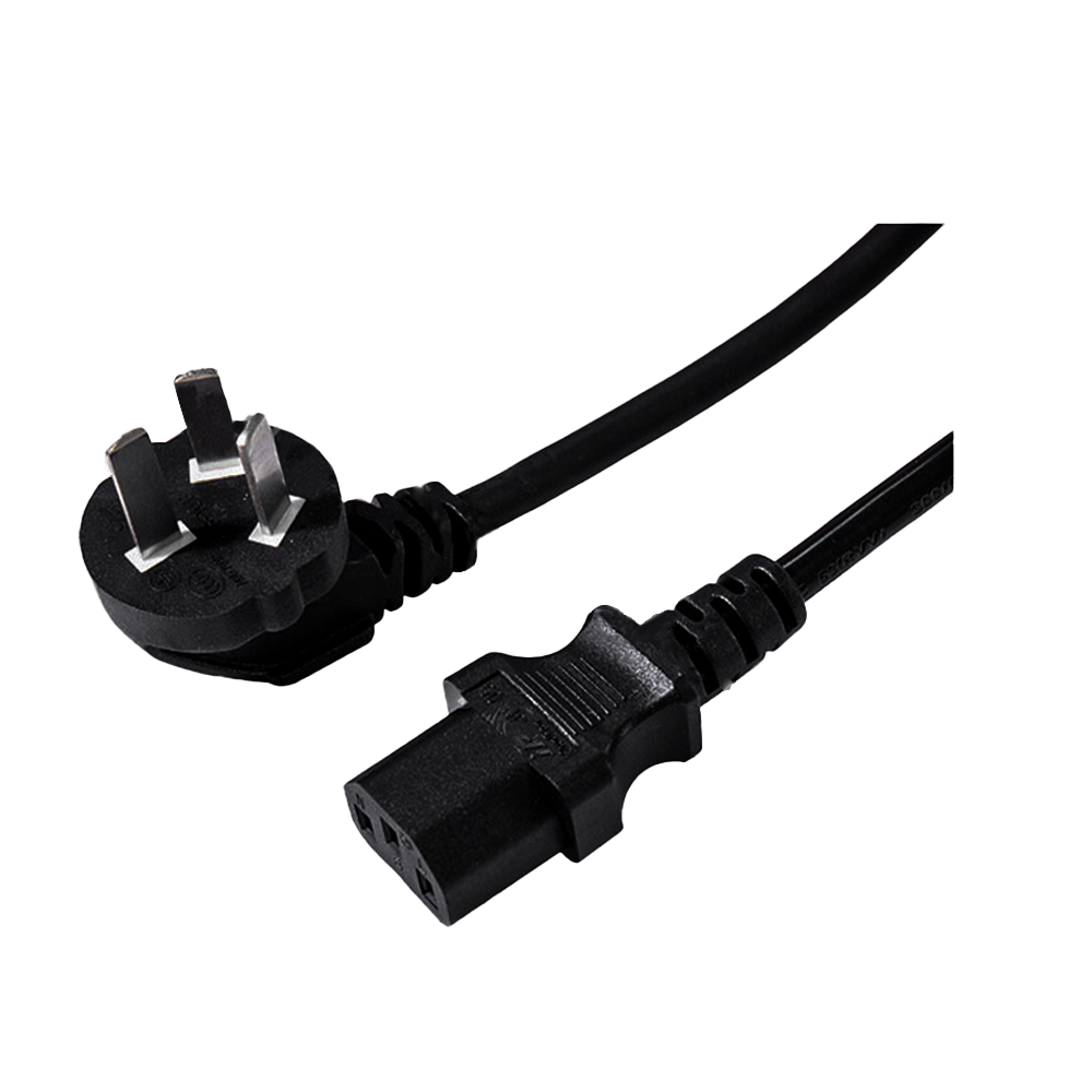 PSB-10C~JF-05 China three-core pipe plug wire assembly with C13 suffix connector CCC certified power cord