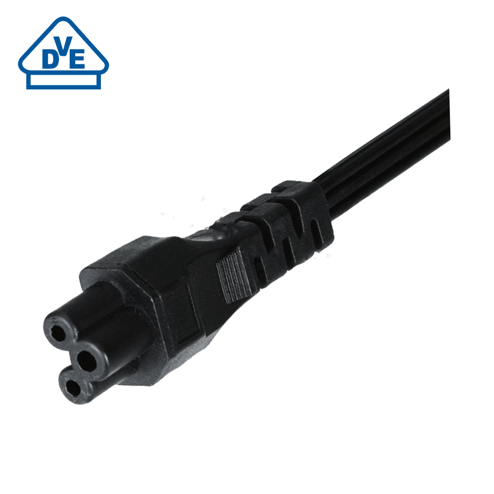 JF-08 European three-core plum tail C5 connector VDE certification details