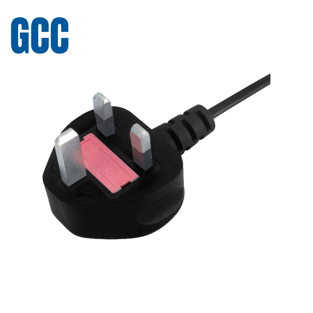 JF-06A extruded two-core three-core one British Saudi plug Gulf seven countries GCC certified plug power cord details